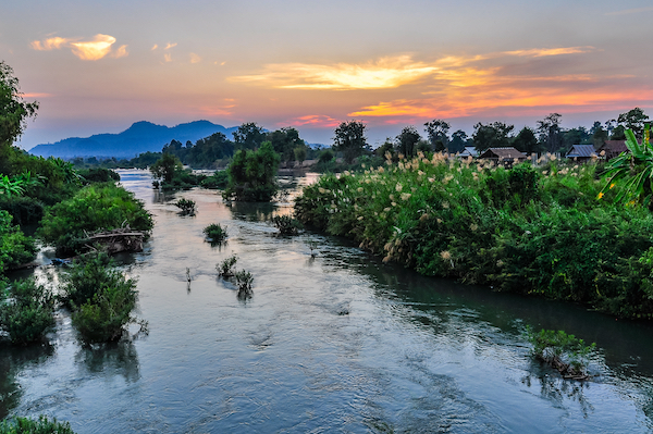 sunset_Mekong_4000_islands_Laos_Fleewinter